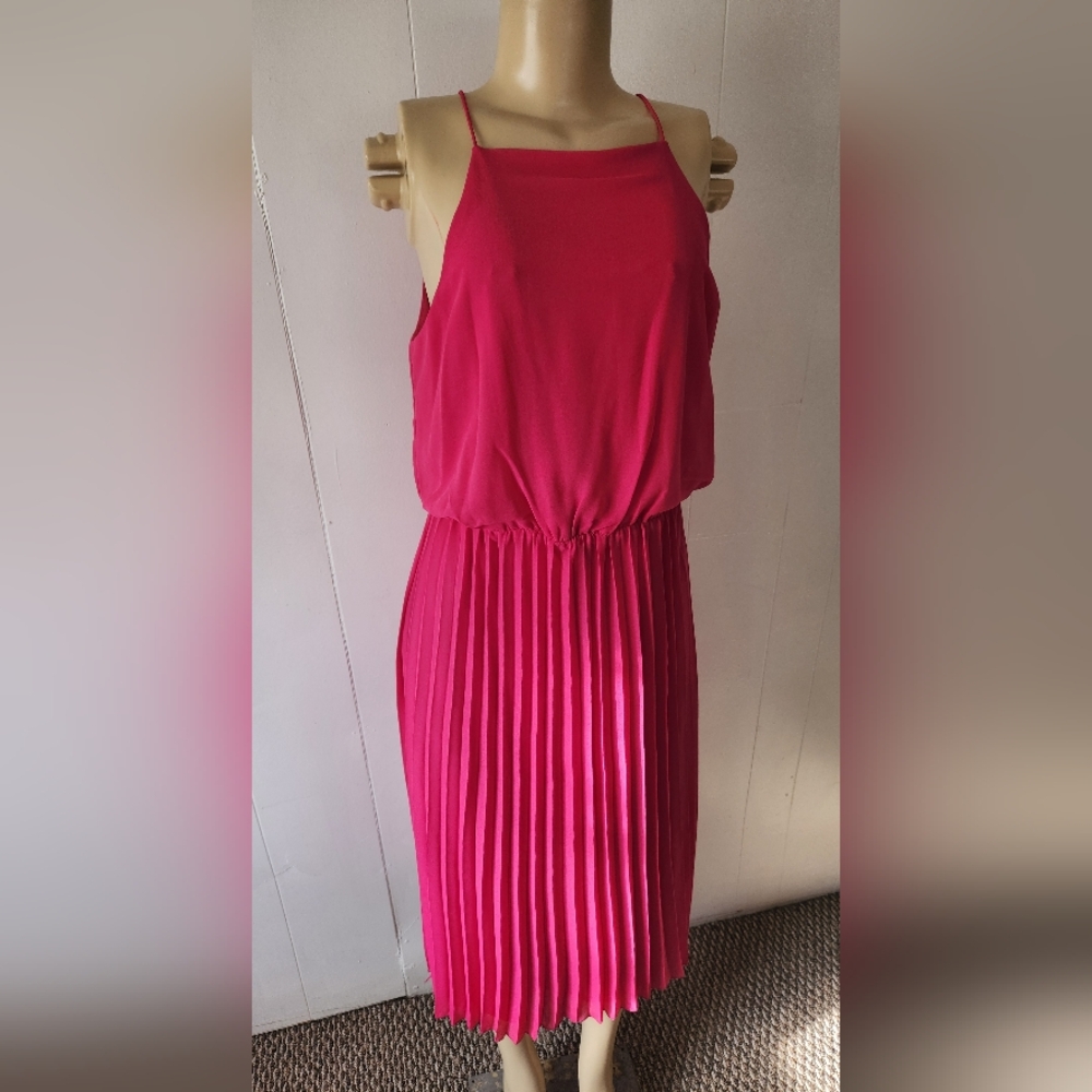 Sam Edelman Elegant Pink Sleeveless Dress Size 8